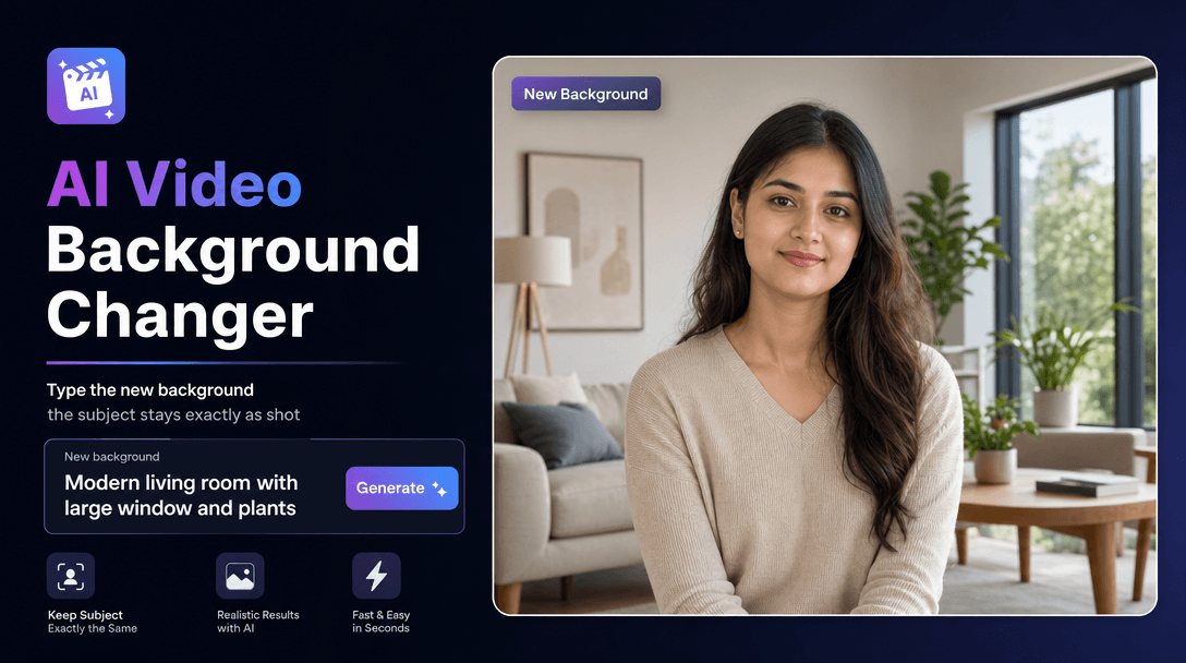 AI Video Background Changer