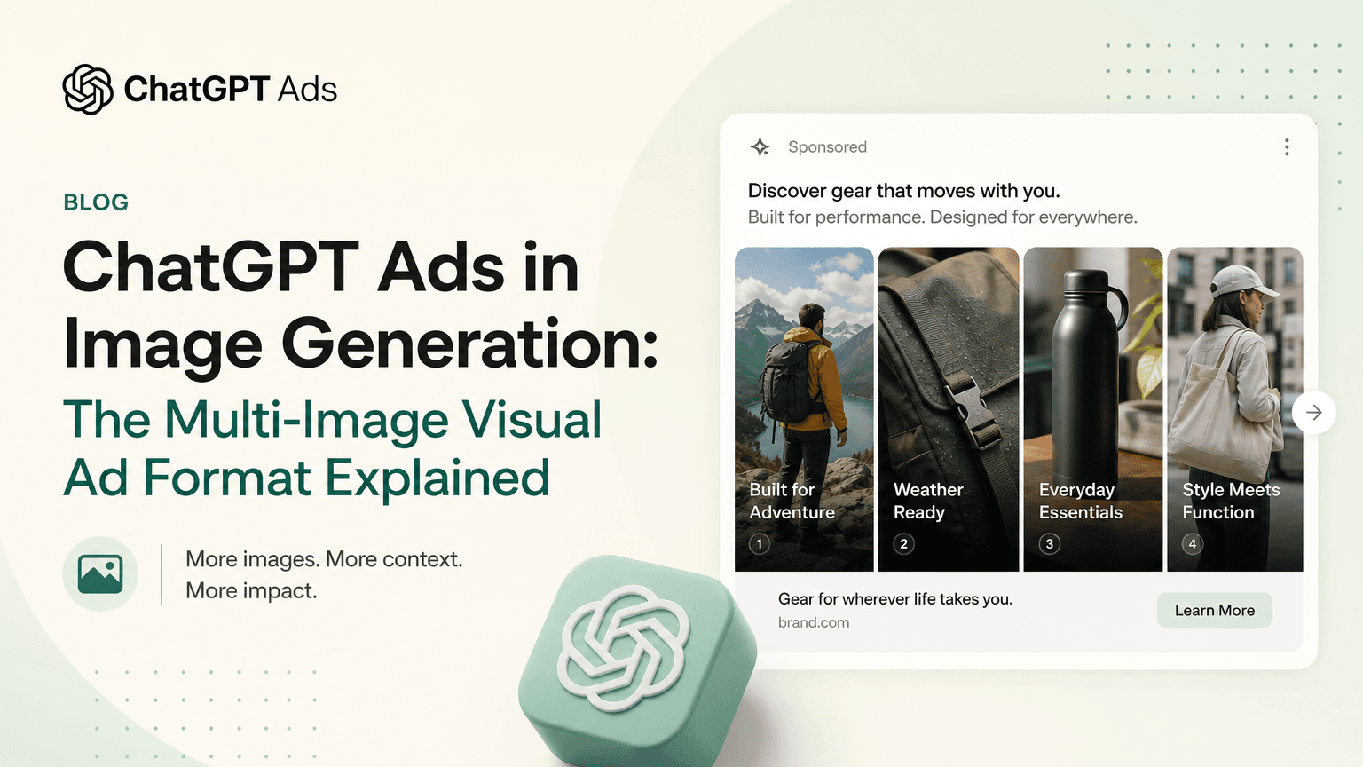 ChatGPT Ads in Image Generation: The Multi-Image Visual Ad Format Explained
